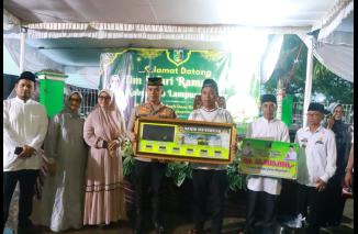 Kapolres Lampung Timur Bersama Forkopimda Safari Ramadhan di Masjid Asy-Syafa’ah