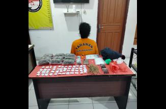 Sat Resnarkoba Polres Bangka Barat Ringkus Pelaku Tindak Pidana Narkotika
