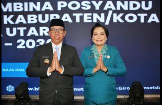 Ny. Neny Angelina J.T.P Hutabarat Resmi Dilantik sebagai Ketua TP PKK Kabupaten Tapanuli Utara