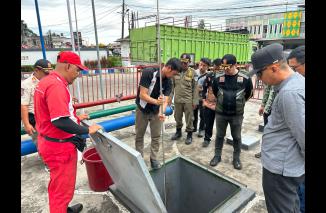 Polresta Jambi Razia Diduga Gudang Penimbunan BBM Ilegal Dan Cek SPBU di Kota Jambi
