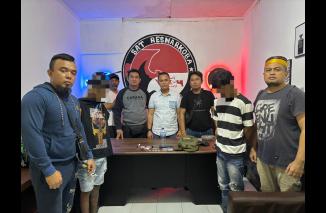 SatRes Narkoba Polres Bitung berhasil mengungkap kasus Narkotika jenis Shabu di kota Bitung