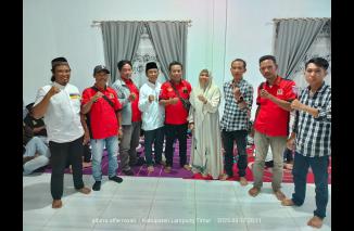 Bupati dan Ketua DPRD Lamtim Hadiri Safari Ramadhan
