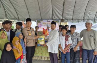 Kegiatan Bakti Sosial Polres Bitung dalam Rangka Ramadhan Suci 1446H