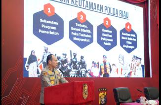 Press Release Commander Wish Kapolda Riau