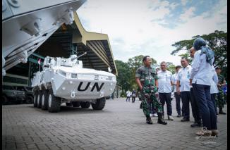 Peacekeeper Satgas UNIFIL siap operasikan Ranpur Pandur 8x8 di daerah misi Lebanon