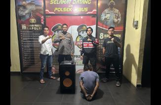 PENCURI SPEAKER DAN TABUNG GAS DI TANGKAP TIM RESERSE POLSEK JEBUS