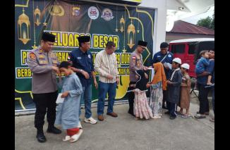 Kapolres Bengkalis dan DLCC-TLCI 29 Duri Gelar Buka Puasa Bersama dan Santunan Anak Yatim