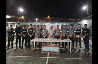 Sambut Indul Fitri 1446 H, Rutan Rengat Gelar Razia Bersama APH