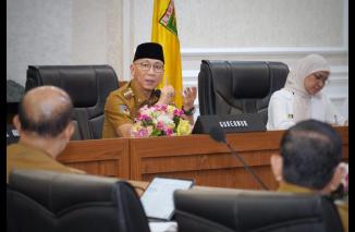 Gubernur Mirza Terima Laporan Eksekutif Daerah, Fondasi Strategis untuk Pembangunan Berkelanjutan