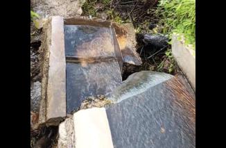Diduga Asal Jadi, Proyek Saluran Irigasi di Dusun Meat III Siborongborong Dikecam Warga