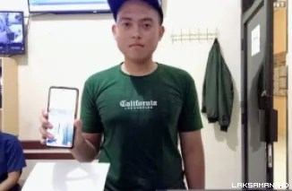 Tunjukkan Kejujuran, Casis Polri Asal Lampung Utara Kembalikan HP yang Ditemukan Usai Pembinaan Pisik
