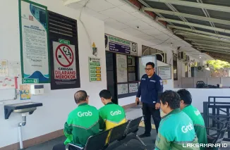 Klinik Pratama Polres Bitung Gelar Pemeriksaan Kesehatan Gratis bagi Pengemudi Ojol