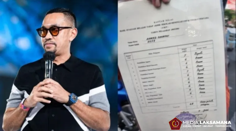 Rumah Ahmad Sahroni Didatangi Massa, Nilai SMP Jadi Sorotan