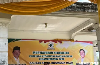 Muscam Golkar Way Tuba: Mat Choiri Terpilih Aklamasi, Darlian Pone Tekankan Konsolidasi dan Gerakan Menanam