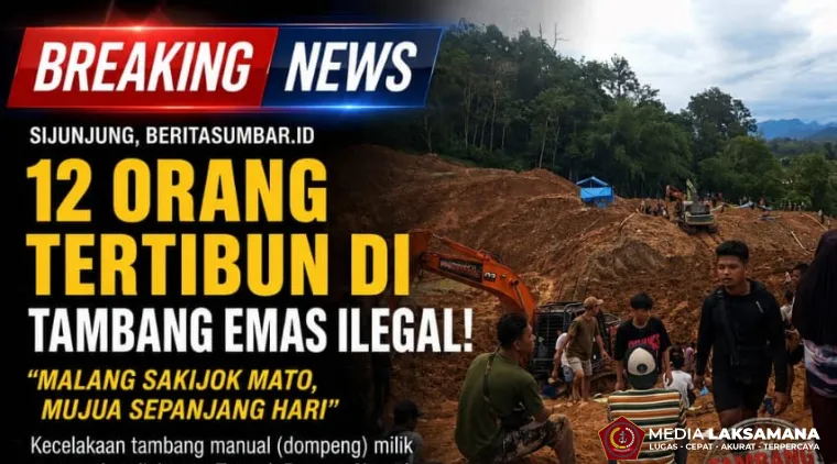 Tambang Tradisional Longsor, Nagari Padang Lawas Berduka