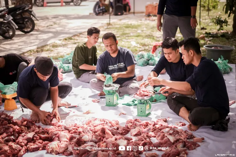 Momentum Idul Adha 1447 H, IKTA Gelar Sholat Ied dan Penyembelihan Hewan Kurban Bersama Warga