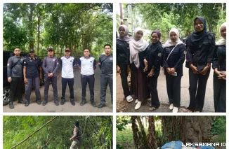 Bakti Sosial Peduli Lingkungan di Jalur Desa Pandeman,Sambakati Berjalan Lancar dan Kondusif