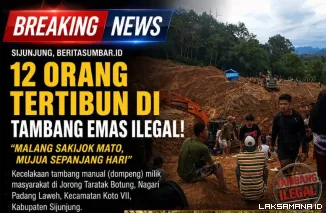 Tambang Tradisional Longsor, Nagari Padang Lawas Berduka