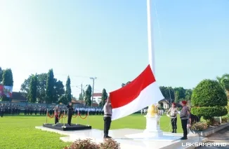 Peringati Hari Lahir Pancasila, Polres Lampung Timur Teguhkan Komitmen Pelayanan Presisi dan Humanis