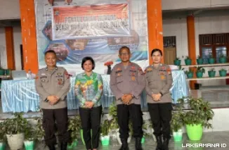 Polres Bitung Bentengi Pelajar dari Jerat Pelanggaran Hukum, Siswa SMA Negeri 1 Girian Antusias Ikuti Penyuluhan