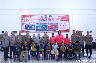 Polres Lampung Timur Gelar Bakti Kesehatan Hari Bhayangkara ke-80, Wujud Nyata Kepedulian untuk Masyarakat
