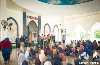 Polresta Pekanbaru Sosialisasikan Keselamatan Berkendara kepada 150 Mahasiswa IKTA