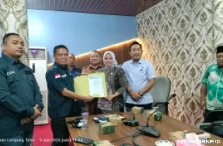 PWI Lampung Timur Audiensi dengan DPRD, Bahas HPN dan Porwanas 2027 di Lampung