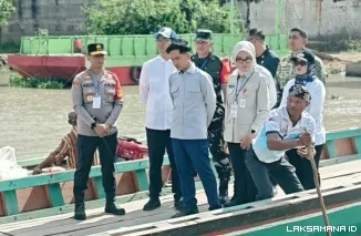Wapres Gibran Tinjau Pembangunan Jembatan Way Bungur, Pastikan PSN Tepat Sasaran dan Percepat Konektivitas Lampung Timur