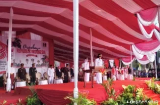 HUT RI ke-81 di Lampung Timur: Bupati Kobarkan Semangat Merdeka, Kedaulatan Harus Dibuktikan dengan Kerja Nyata
