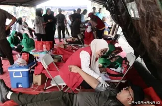 Bakti Kesehatan dan CFD HUT TNI ke-81 Kodim 0429/Lamtim Berlangsung Meriah