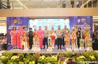 Lomba Polisi Cilik Semarakkan Hari Lalu Lintas Bhayangkara ke-71, Pocil Lampung Timur Juara Umum
