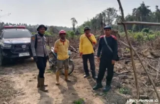 Polisi Hadir Sebelum Api Menyala, Cegah Karhutla di Muara Kaman
