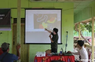 Sajikan Data Sebaran Titik Api, Borneo Nature Fondation : Posisi Kita diapit Api, Semoga Saja Tidak Masuk Zona Inti