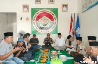 Doa Bersama DPD APKAN Lampung Timur, Perkuat Silaturahmi dan Solidaritas Antar-Lembaga