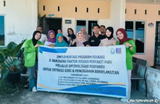 Dosen IKTA Edukasi Masyarakat dan Lakukan Skrining Faktor Risiko Penyakit Paru di Posyandu Kasih Berpadu
