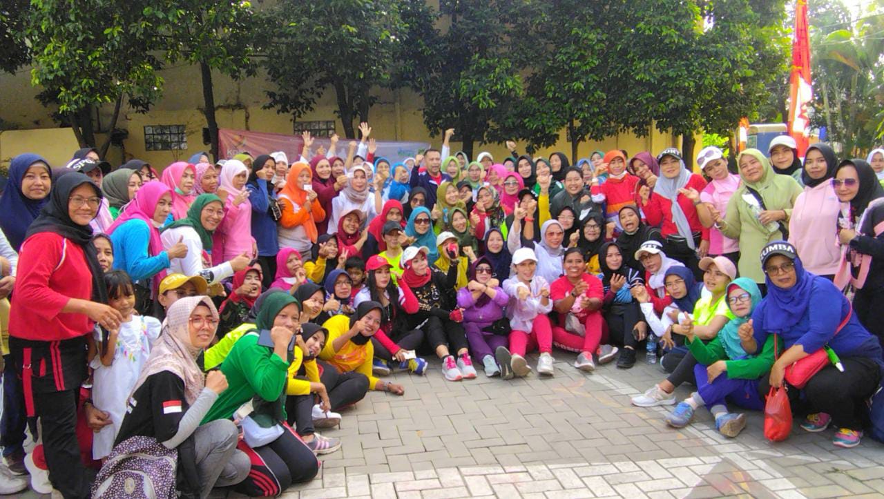 Gebyar Senam Pagi  Ceria Bersama Muslimat NU Kec Ciledug &amp; Kormi Kota Tangerang