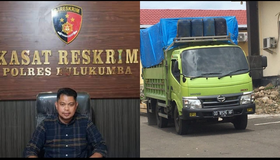penemuan truk berisi solar 11 ton