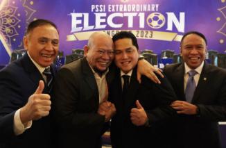 Erick Thohir Remsi Terpilih Sebagai Ketum PSSI Periode 2023-2027
