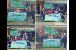 Mahasiswa KKM STISIP BR 2023 Dorong Pendidikan Karakter Anak Dengan Membangkitkan Kembali TPQ dan TPA di Kampung Pematang Desa Bulagor