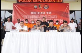 Penambang Timah Ilegal di Lingga Digulung Polda Kepri