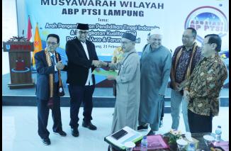 Aklamasi, ANDI SURYA Kembali Ketua ABP-PTSI Lampung 2023 - 2027