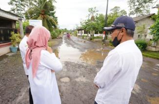 Foto Pembangunan InfrastrukturJadi Prioritas, Jalan Cemetuk Cluring Banyuwangi Diaspal Tahun Ini