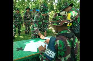 Tingkatkan Profesionalisme, Kodim 0825 Banyuwangi Uji Seluruh Prajurit