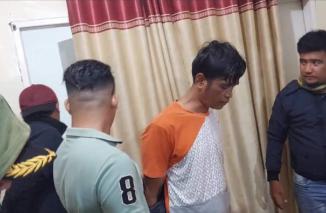 Foto Baru 1,5 Bulan Menghirup Udara Segar, Pengedar Ganja di Agam Kembali Diringkus Polisi