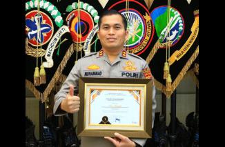 Polres Nganjuk Raih Penghargaan IKPA Terbaik I di Lingkup Polri tahun 2022
