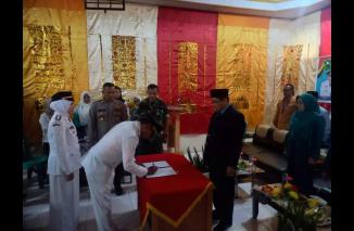 Danramil 02/Lembang Jaya Hadiri Sertijab Camat Danau Kembar.