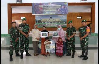 Percepatan Penurunan Stunting, Kodim 0309/Solok Salurkan Bantuan Berupa Nutrisi Tambahan Dari Kasad.