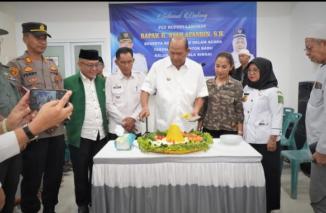 Plt Bupati Langkat, H. Syah Afandin, SH Resmikan Kantor Baru Kelurahan Kwala Bingai