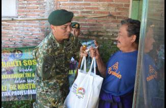 Bhakti Sosial Brigif Raider 9 Kostrad Memperingati HUT Kostrad