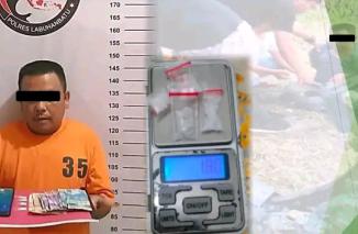 Tim Narkoba Polres Labuhan Batu Berhasil Amankan Narkotika Jenis Sabu di Kecamatan Aek Natas Labura
